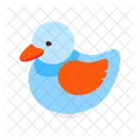 Duck Toy Bath Rubber Icon