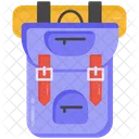 Knapsack Backpack Rucksack Icon