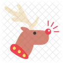 Rudolph Christmas Raindeer Christmas Icône