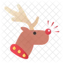 Rudolph Christmas Raindeer Christmas Icône