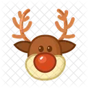 Rudolph Reindeer Deer Icône