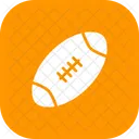 Rugby Football Ball Icon