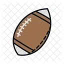 Rugby Ball Oval Icon