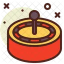 Rulette Casino Game Icon