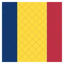 Rumania Bandera Icono