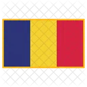 Rumania Bandera Pais Icono