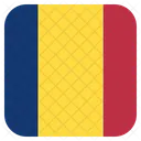 Rumania Bandera Icono