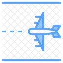 Runway Airport Airplane Icon