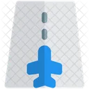 Runway Airport Airplane Icon