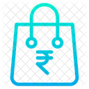 Rupee Bag Cart Icon