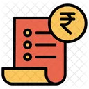 Receipt Invoice Bill Icon