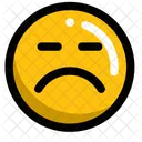 Sad Smart Upset Icon