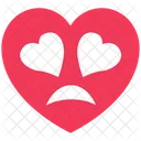 Heart Emoji Face Icon