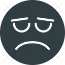 Sad Emoji Face Icon