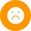 Sad Emoji Face Icon