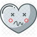 Set Light Heart Emoji Icon アイコン