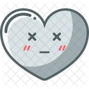 Set Light Heart Emoji Icon アイコン