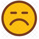 Sad Smart Upset Icon