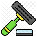 Safety Razor Shaving Icon