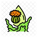 Safflower Seed Oil Symbol