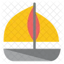 Beach Boat Ship Icon