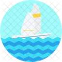 Sailing Yacht Water Icon