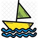 Sailing Water Olympics Icon