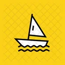 Sailing Water Olympics Icon