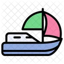 Sailing Sailboat Watercraft Icon