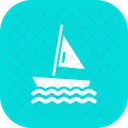 Sailing Water Olympics Icon