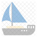 Sailing Boat Sea Icon