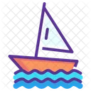 Sailing Water Olympics Icon