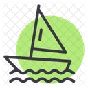 Sailing Water Olympics Icon