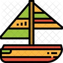 Sailing Boat Cruiser Icon