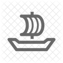 Ship Anchor Sail Icon