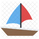 Boat Sailing Yacht Icon