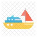 Sailing Boat Ship Icon