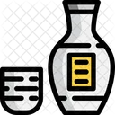 Sake Alcohol Drink Icon