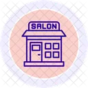 Icone De Linha De Salao De Beleza Icon