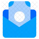 Salary Income Envelope Icon