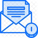 Salary Email Money Icon