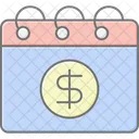 Salary Month Lineal Color Icon Icon