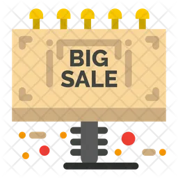 Sale Board  Icon