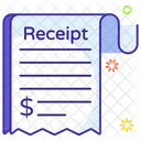 Invoice Receipt Voucher Icon