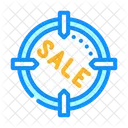 Sale Target  Icon