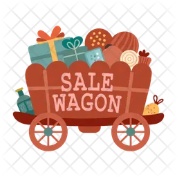 Sale wagon  Icon