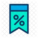 Discount Percentage Sale Icon