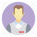 Salesman Salesperson Sales Assistant Icon