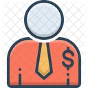 Salesperson Salesman Person Icon