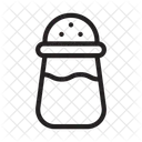 塩、シェーカー、調理 アイコン
